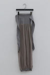 marc le bihan strapless tube top dress 21944-E21 GREY